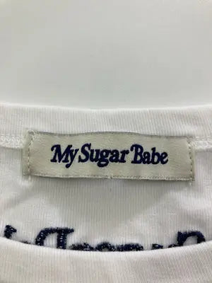 My Sugar Babe/マイシュガーベイブ/Tシャツ/カットソー/トップス/ホワイト/S