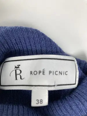 ROPE PICNIC/ロペピクニック/ニット/セーター/トップス/ブルー/38