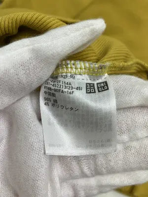 UNIQLO/ユニクロ/Tシャツ/カットソー/トップス/イエロー/M