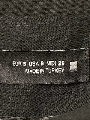 ZARA/ザラ/ショート/ミニスカート/スカート/ブラック/USA S