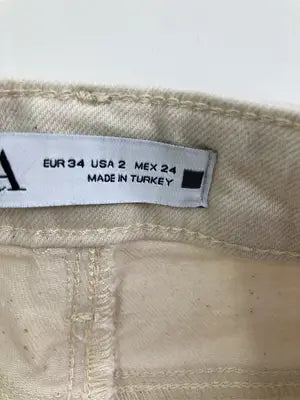 ZARA/ザラ/チノパンツ/パンツ/ホワイト/EUR 34