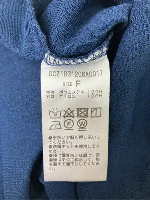 Discoat/ディスコート/Tシャツ/カットソー/トップス/ネイビー/F