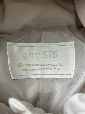 any sis/エニィスィス/ダウンジャケット/コート/ジャケット/アウター/ベージュ/2
