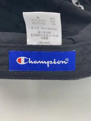 Champion/チャンピオン/キャップ/帽子/ブラック/56.5~58.5cm