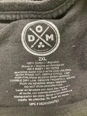 DOM/ドム/Tシャツ/カットソー/トップス/ブラック/2XL