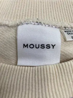 MOUSSY/マウジー/Tシャツ/カットソー/トップス/アイボリー/F