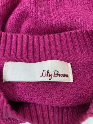 Lily brown/リリーブラウン/ニット/セーター/トップス/ピンク/F