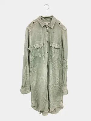American Eagle Outfitters/アメリカンイーグルアウトフィッターズ/シャツワンピース/ワンピース/ドレス/グリーン/US XS