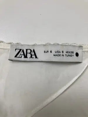 ZARA/ザラ/シャツ/ブラウス/トップス/ホワイト/USA S
