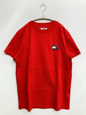 TOMMY JEANS/トミージーンズ/Tシャツ/カットソー/トップス/レッド/M