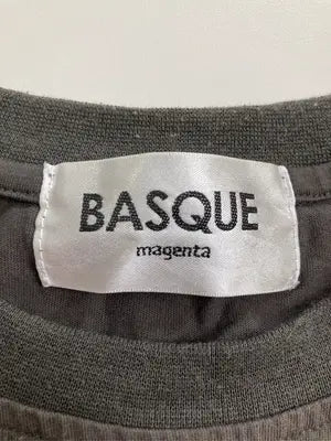 BASQUEmagenta/Tシャツ/カットソー/トップス/ブラック/FREE