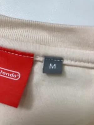 NINTENDO/Tシャツ/カットソー/トップス/ベージュ/M