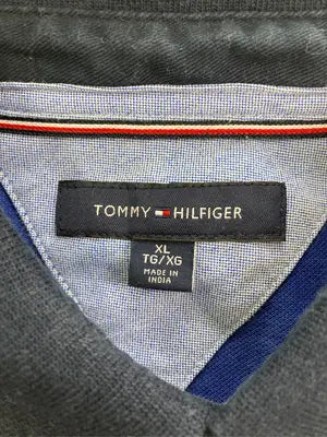 TOMMY HILFIGER/トミーヒルフィガー/ポロシャツ/トップス/ブルー/XL