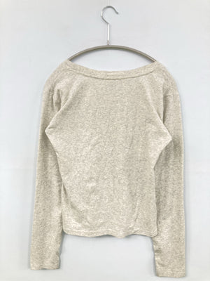 flower/フラワー/Tシャツ/カットソー/トップス/グレー/S