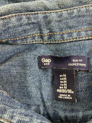 GAP/ギャップ/シャツ/ブラウス/トップス/ブルー/M