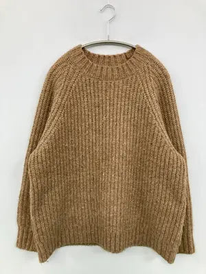 UNIQLO/ユニクロ/ニット/セーター/トップス/ブラウン/XL