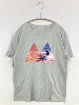 UNIQLO/ユニクロ/Tシャツ/カットソー/トップス/グレー/S