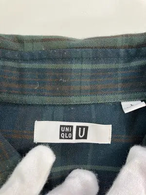 UNIQLO/ユニクロ/シャツ/ブラウス/トップス/グリーン/L