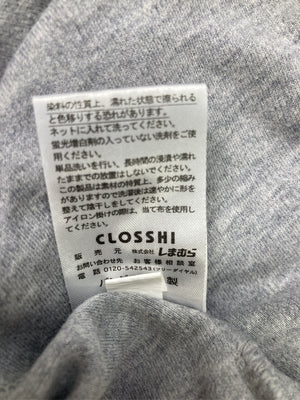 CLOSSHI/クロッシー/Tシャツ/カットソー/トップス/グレー/L