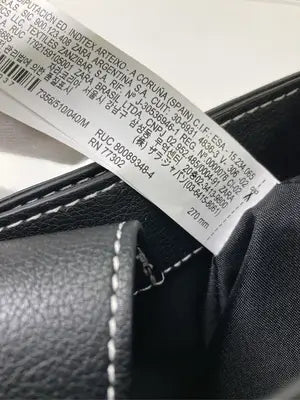 ZARA/ザラ/ショルダーバッグ/バッグ/ブラック