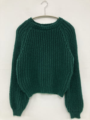 2PINK/ツーピンク/ニット/セーター/トップス/グリーン/L
