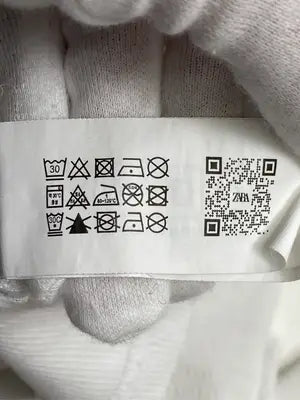ZARA/ザラ/Tシャツ/カットソー/トップス/ホワイト/USA L