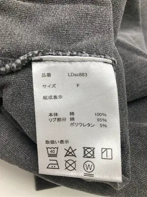 MN.L/エムエヌエル/Tシャツ/カットソー/トップス/ブラック/F