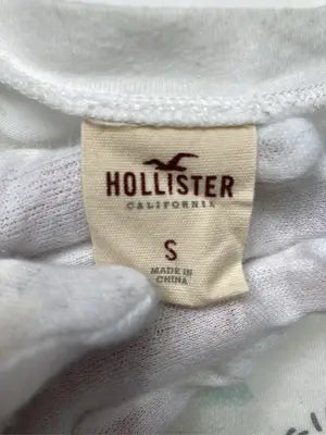 HOLLISTER/ホリスター/Tシャツ/カットソー/トップス/ホワイト/S