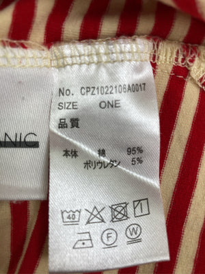 CIAOPANIC/チャオパニック/Tシャツ/カットソー/トップス/レッド/ONE