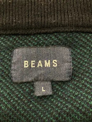 BEAMS/ビームス/ニット/セーター/トップス/グリーン/L