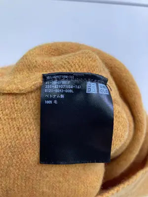 UNIQLO/ユニクロ/ニット/セーター/トップス/オレンジ/S