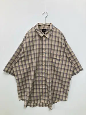 BEAMS/ビームス/シャツ/ブラウス/トップス/ベージュ/L