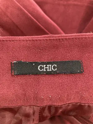 chic/シック/ショート/ミニスカート/スカート/レッド