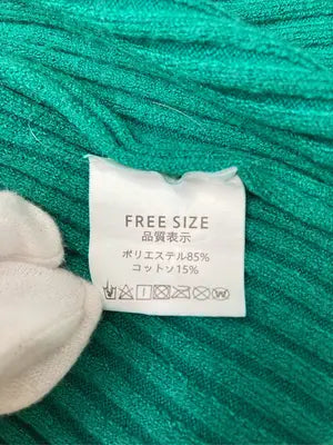 ニット/セーター/トップス/グリーン/FREE SIZE
