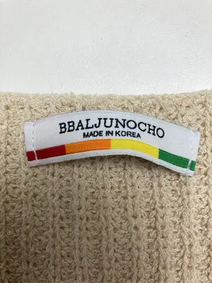 BBALJUNOCHO/バルジュノチョ/タンクトップ/トップス/ベージュ