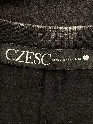 CZESC/Tシャツ/カットソー/トップス/ブラック
