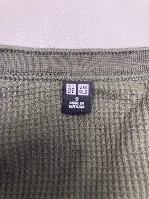 UNIQLO/ユニクロ/Tシャツ/カットソー/トップス/グリーン/S
