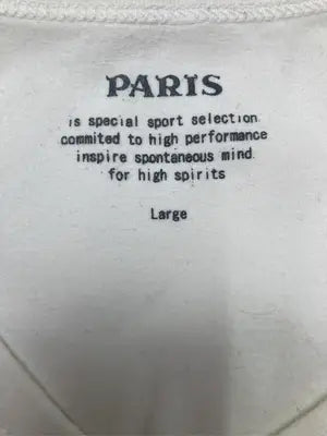 PARIS/パリ/Tシャツ/カットソー/トップス/ホワイト/L