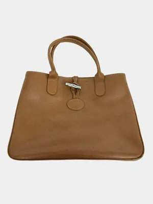 LONGCHAMP/ハンドバッグ/バッグ/ブラウン