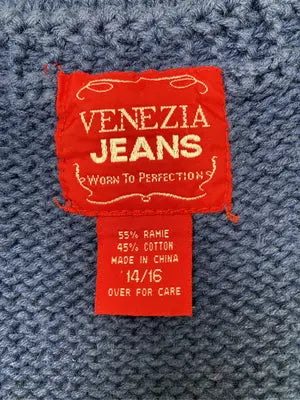 VENEZIA JEANS/ベスト/トップス/ネイビー/14/16