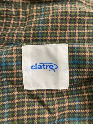 ciatre/シアトル/シャツ/ブラウス/トップス/グリーン/L
