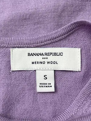 BANANA REPUBLIC/バナナリパブリック/ニット/セーター/トップス/パープル/S