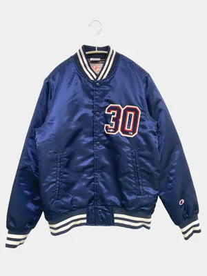 Champion/チャンピオン/スタジャン/ジャケット/アウター/ネイビー/SMALL