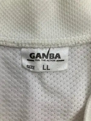 GANBA/Tシャツ/カットソー/トップス/ホワイト/LL