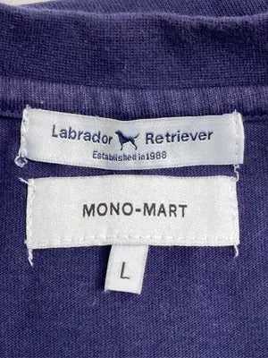 labradoretriver/Tシャツ/カットソー/トップス/ネイビー/L