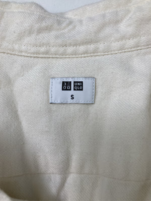UNIQLO/ユニクロ/シャツ/ブラウス/トップス/アイボリー/S