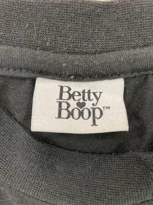Betty・Boop/ベティブープ/Tシャツ/カットソー/トップス/ブラック