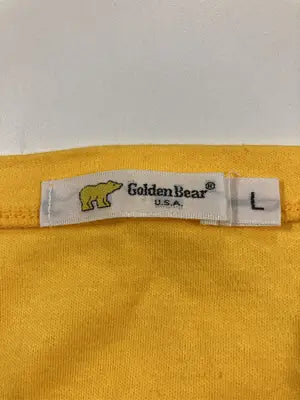 Golden Bear/ゴールデンベア/Tシャツ/カットソー/トップス/イエロー/L