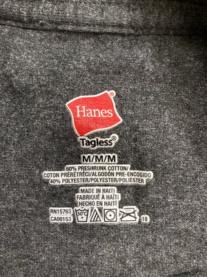 Hanes/ヘインズ/Tシャツ/カットソー/トップス/ブラック/M