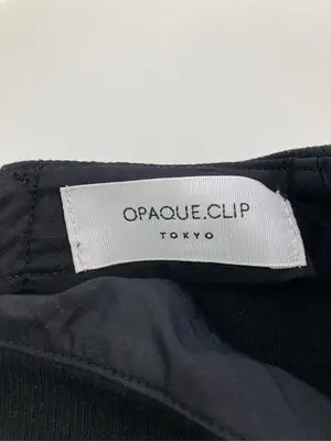 OPAQUE.CLIP/オペークドットクリップ/Tシャツ/カットソー/トップス/ブラック/38/M